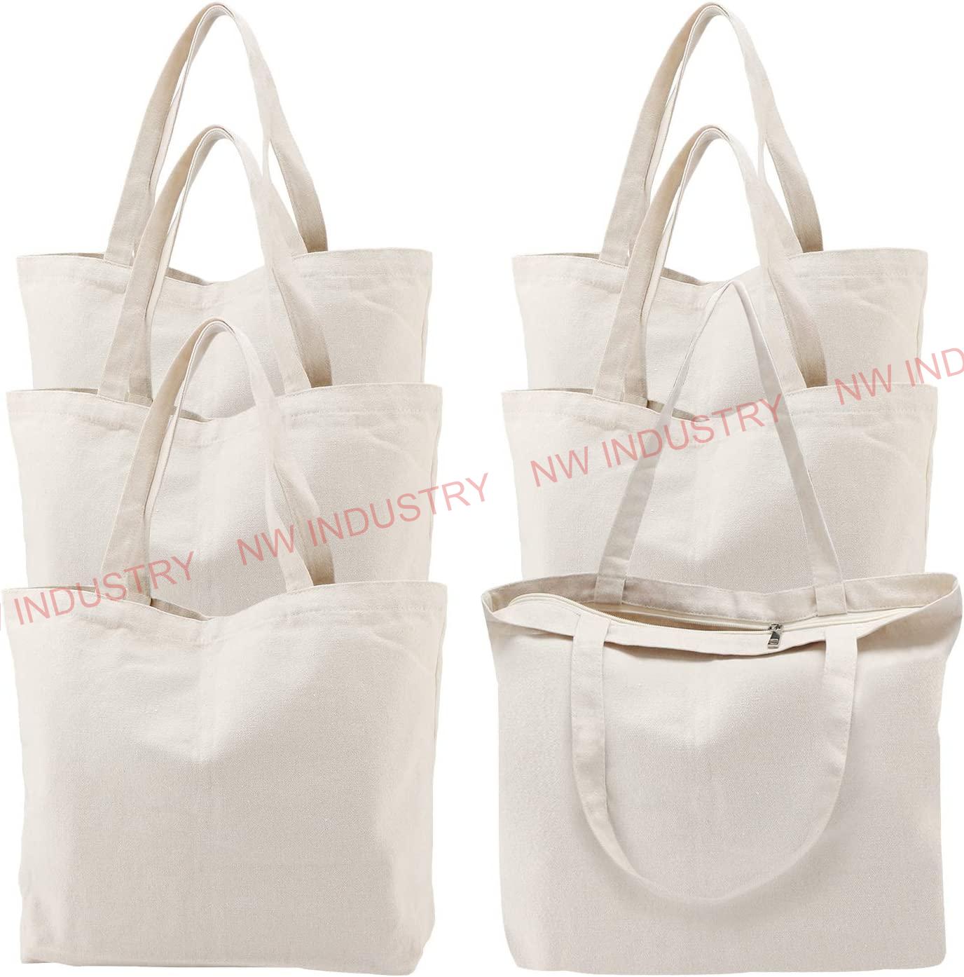 Small Canvas Tote Bags Bulk: The Perfect Blend of Practicality and Style from NW Canvas Industry