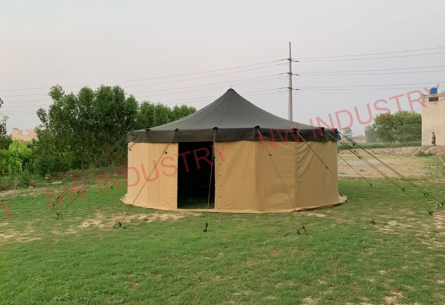 Round Army Tent